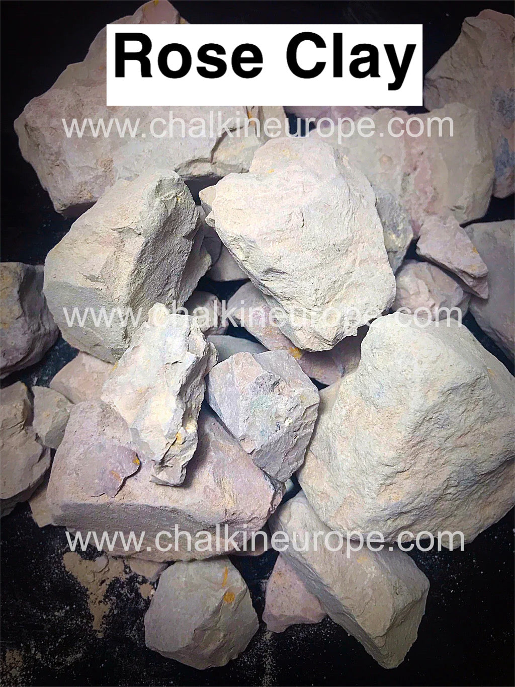 Rose clay eating - Chalkineurope 