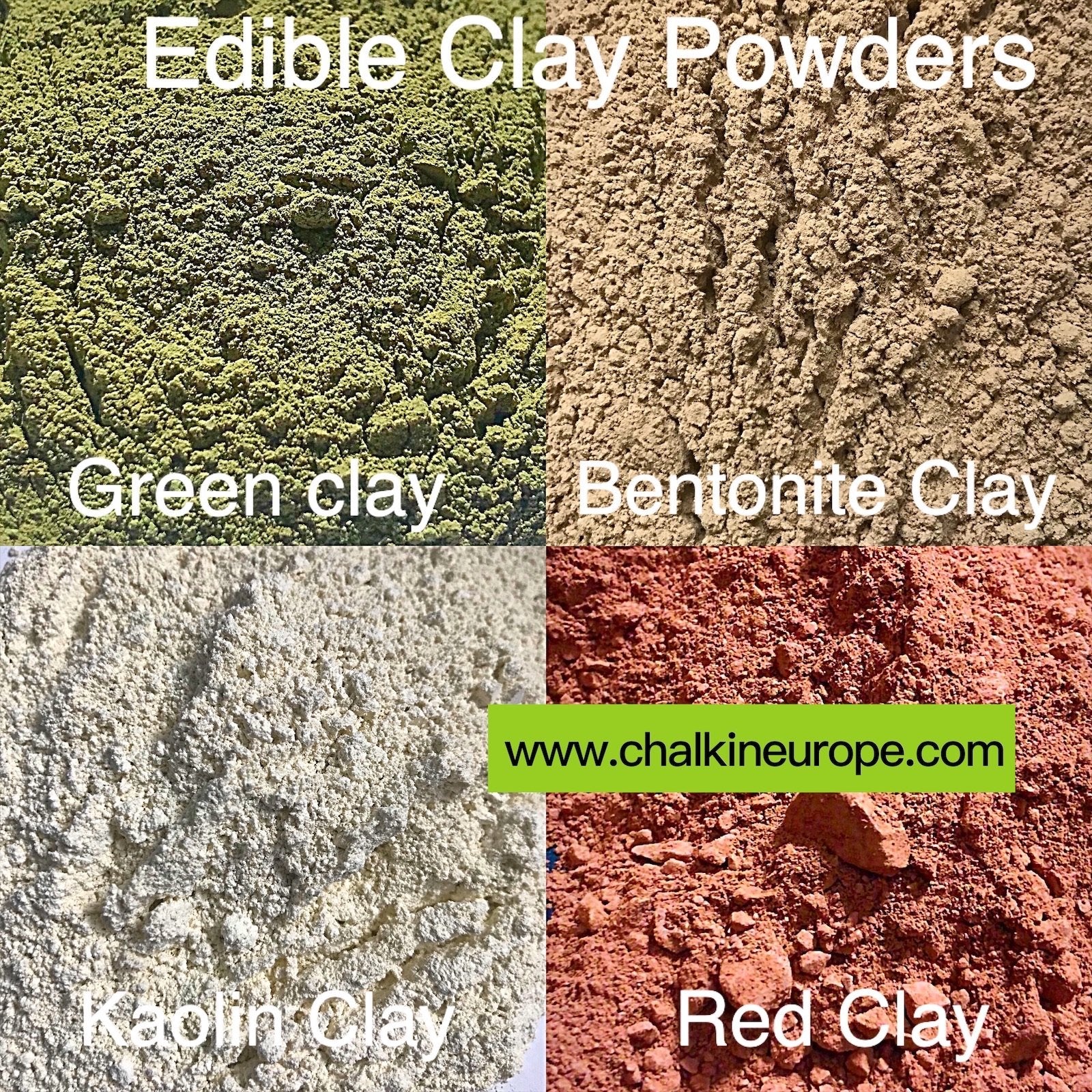 Edible Bentonite Clay - Chalkineurope